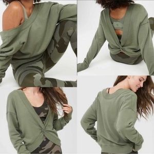 Aerie Offline Crossback (or frontcross) sweatshirt